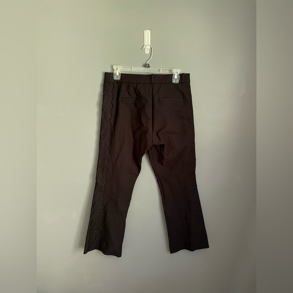 10 Crosby Derek Lam Embrodiery Detail Pants Womens Size 8 NWT - Picture 5 of 7